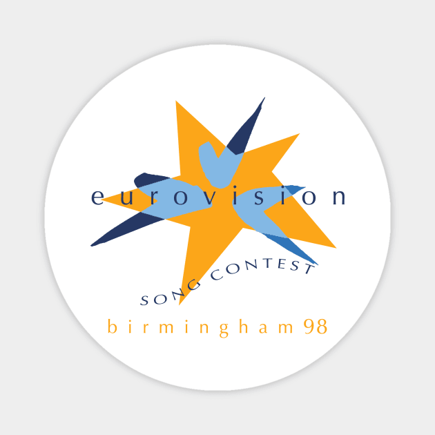 Eurovision Birmingham '98 Magnet by sinewave_labs